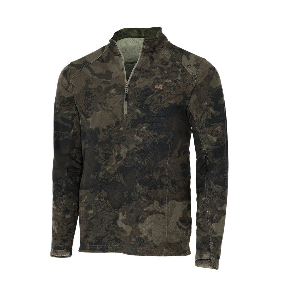 https3A2F2Fmedia.chattanoogashooting.com2Fimages2Fproduct2FGMMUDD2001VCGL2FGMMUDD2001VCG-1_2.jpg Muddy DV8 Quest Midweight Quarter Zip Sweatshirt Veil Canyon Grey L - Image 1