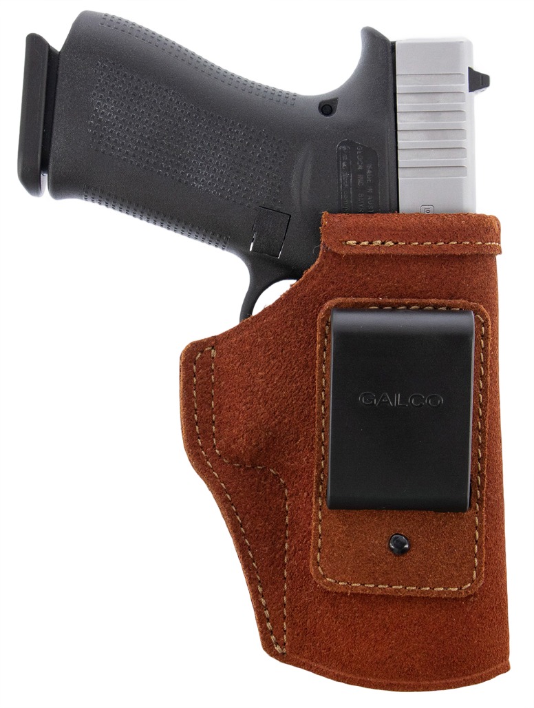 189057.jpg Galco STO266R Stow-N-Go IWB Natural Steerhide Fits Kimber 1911 4" Right Hand - Image 1