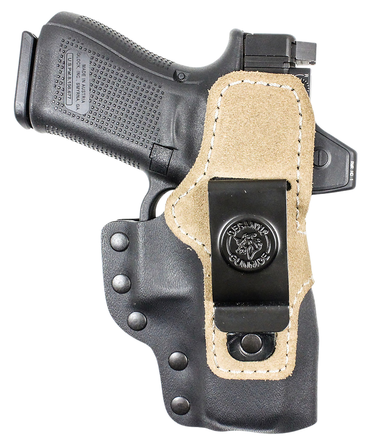 186984.jpg DeSantis Gunhide 230KJ9YZ0 Hyeye IWB Black Kydex Belt Mount Ambidextrous - Image 1