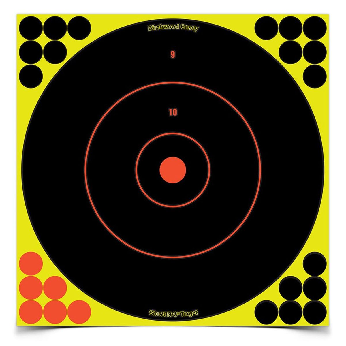 https3A2F2Fmedia.chattanoogashooting.com2Fimages2Fproduct2FBA340702FBA34070 Birchwood Casey Shoot-N-C Bull's Eye Targets 12" 100/ct - Image 1