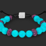 33468 Amazonite & Ruby Bracelet
