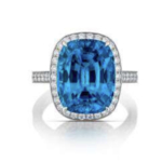31079 Zircon/Diamond Ring