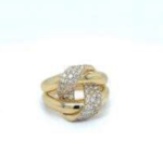 38449 Woven Split Shank Ring