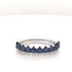 39898 Diamond & Sapphire Ring