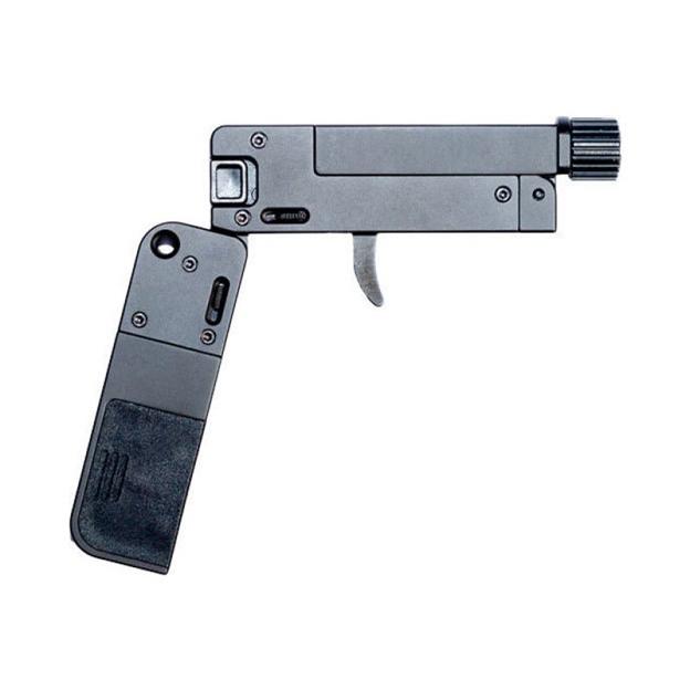 https3A2F2Fmedia.chattanoogashooting.com2Fimages2Fproduct2FBLLC1PT2FPicture2.jpg Trailblazer Firearms LC1-PT Lifecard .22LR Single Shot 2.5" Threaded Barrel Black Polymer Grip - Image 1