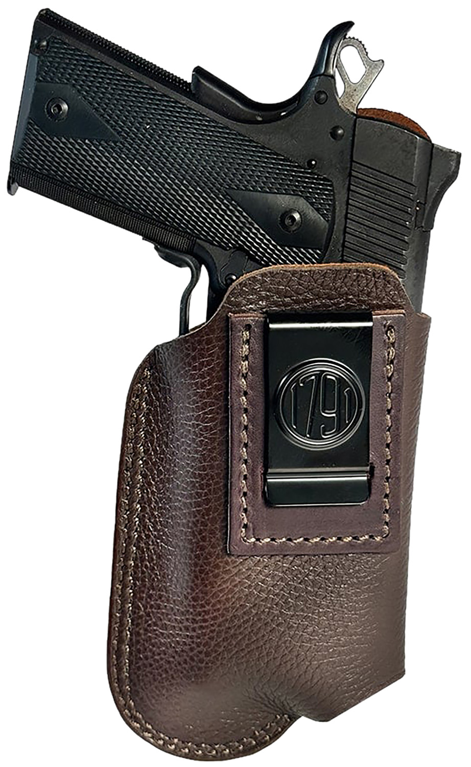173755.jpg 1791 Gunleather ORLBFCD3LBRWR Optic Ready Light Bearing Fair Chasing IWB Size 03 Brown Right Hand - Image 1