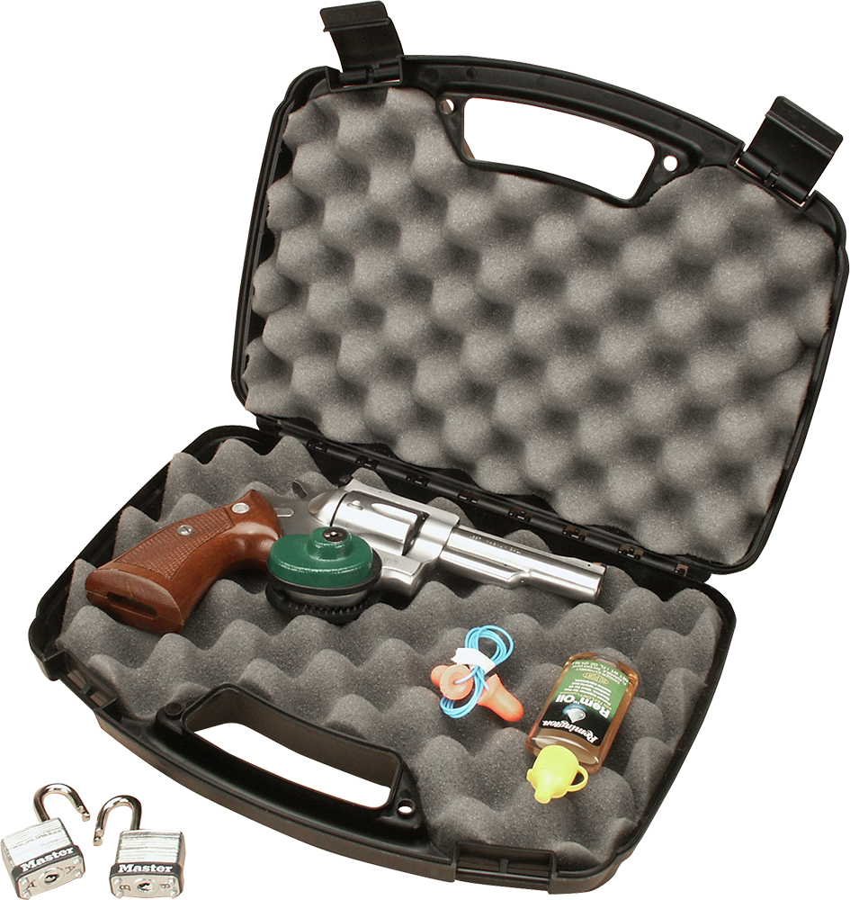 42456.jpg MTM Case-Gard 80740 Single Handgun Case 13" Black Handgun Polypropylene - Image 1