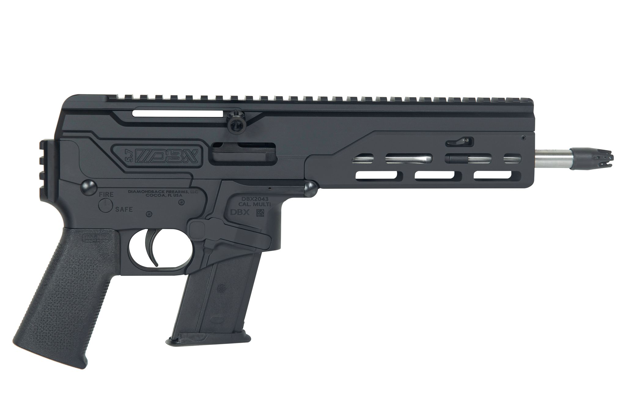 DIAMONDBACK FIREARMS DBX PIST 5.7X28 BLK 8" #
