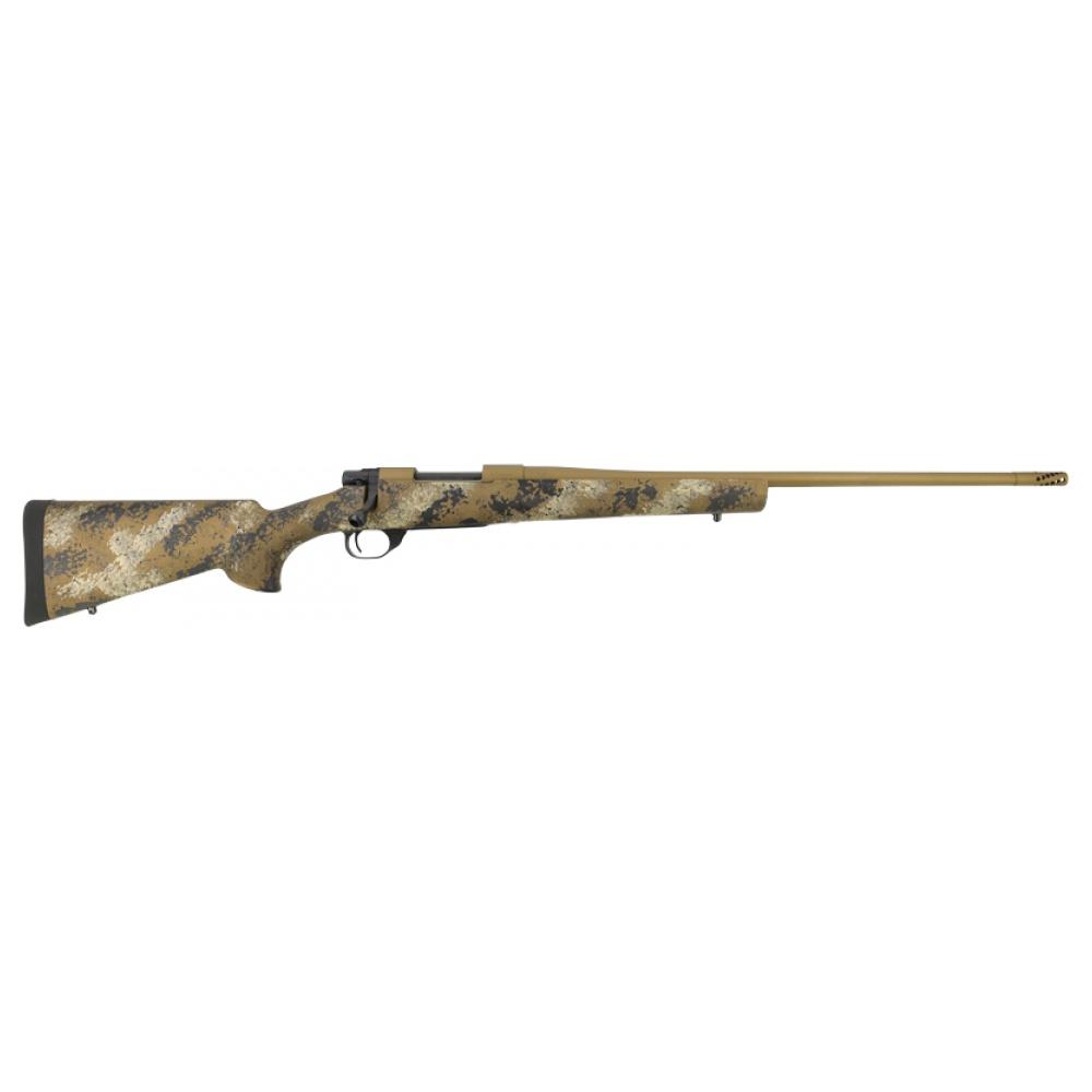 https3A2F2Fmedia.chattanoogashooting.com2Fimages2Fproduct2FLLHFN308SE2FLLHFN22250GL1.jpg Howa M1500 Fence Line Rifle .308 win 5rd Capacity 22" Threaded Barrel Scorched Earth Camo Stock - Image 1