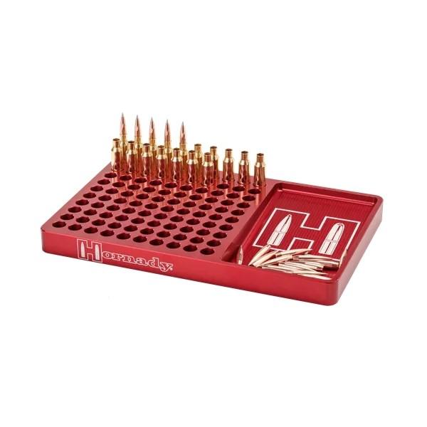 https3A2F2Fmedia.chattanoogashooting.com2Fimages2Fproduct2FPC4800432FPC480043.jpg Hornady Aluminum Loading Block - Image 1