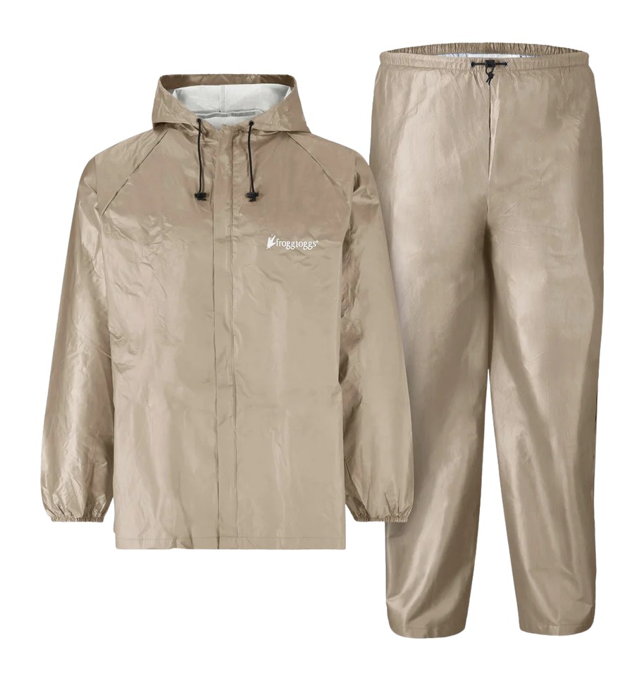 197819.jpg FROGG TOGG UL12104-04XL ULTRA-LITE2 RAIN KHAKI XL - Image 1