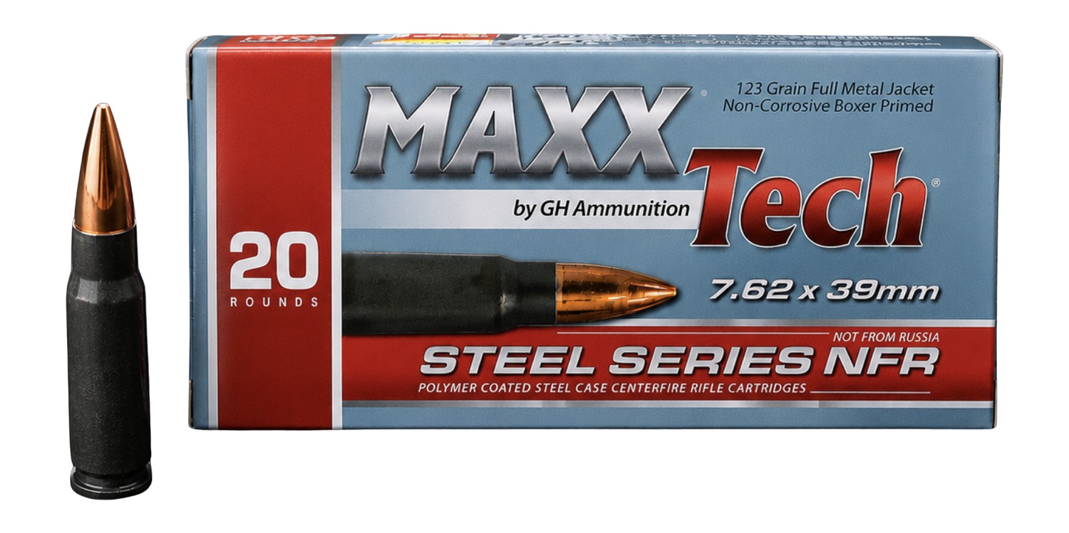 198034.jpg MAXXTECH PTGS762 762X39 123G FMJ STEEL 20/30 - Image 1