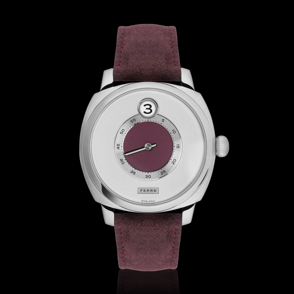 WebP-Image.webp Brunswick 40.5 Jump Hour Barleycorn Plum - Image 1